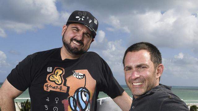 Dan Le Batard (left) spoke about the squatting situation on his podcast, calling it “a violation.”